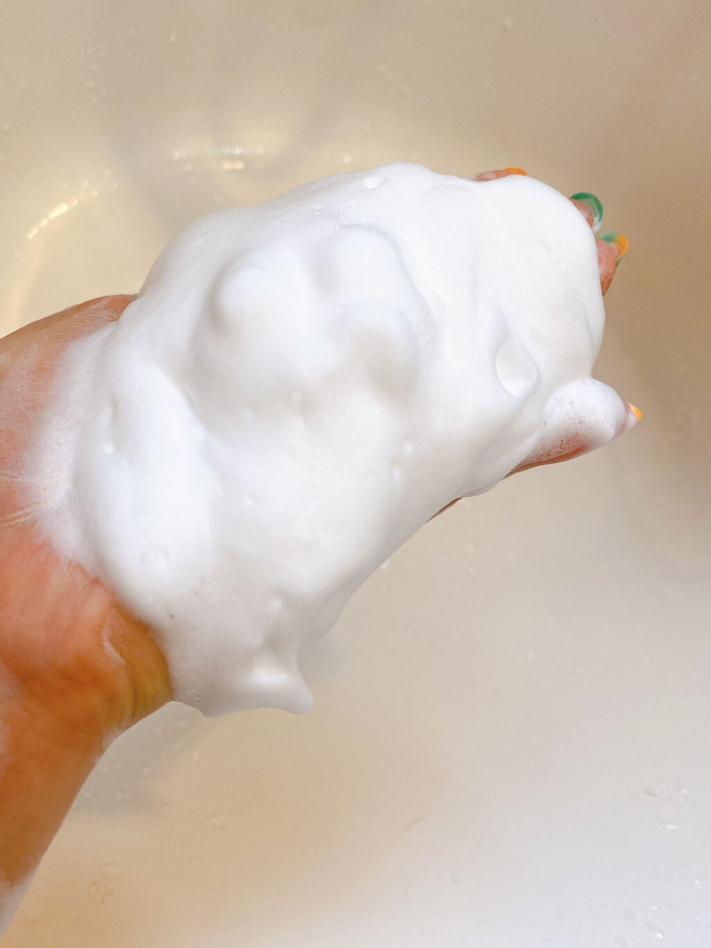 アクアフォースホワイトウォッシュ/オルビス/洗顔フォームを使ったクチコミ(4枚目)