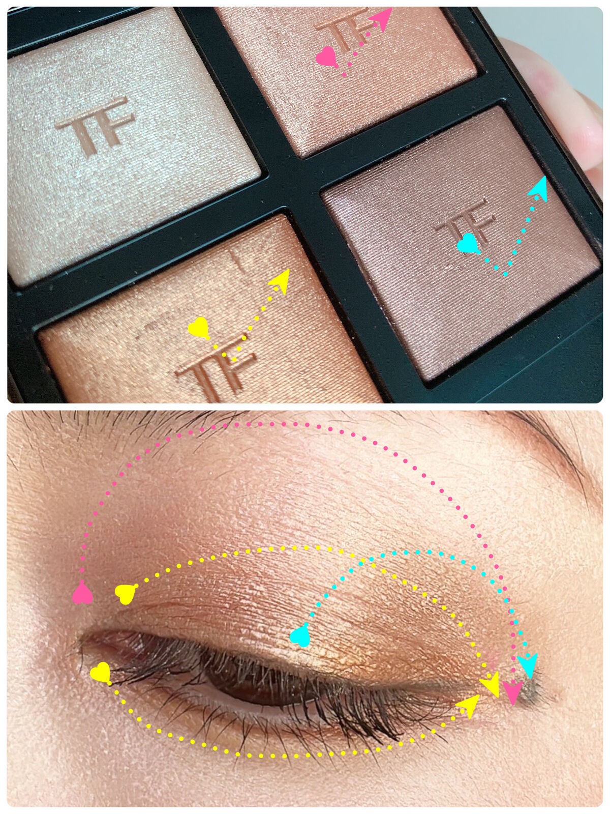 アイ カラー クォード/TOM FORD BEAUTY/アイシャドウパレットを使ったクチコミ(3枚目)