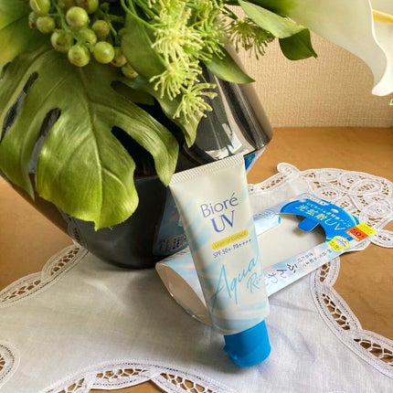 ビオレUV アクアリッチ ライトアップエッセンス/ビオレ/日焼け止めクリームを使ったクチコミ(1枚目)