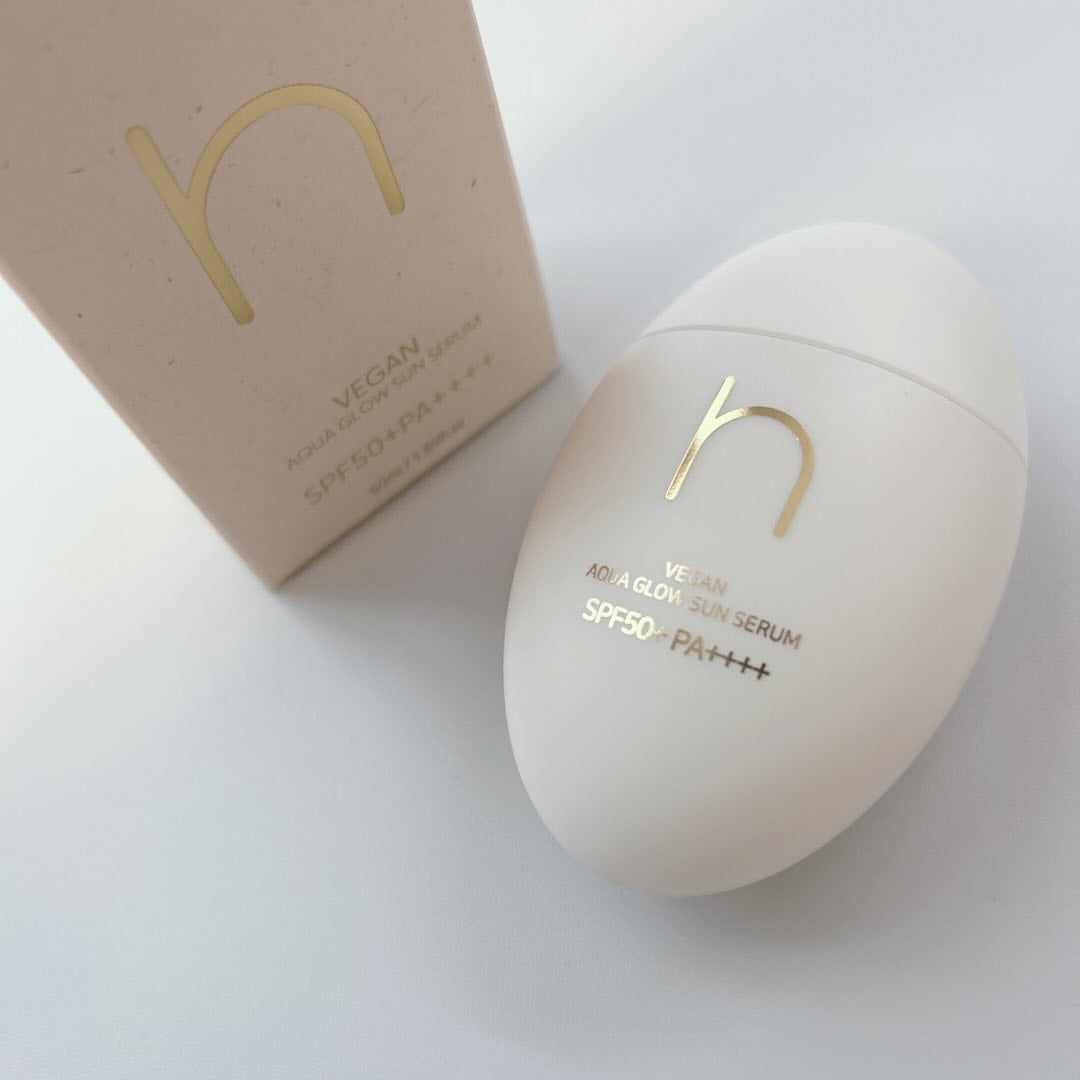 ヴィーガンアクアグロウサンセラム/HAMEL/日焼け止めローションを使ったクチコミ(5枚目)