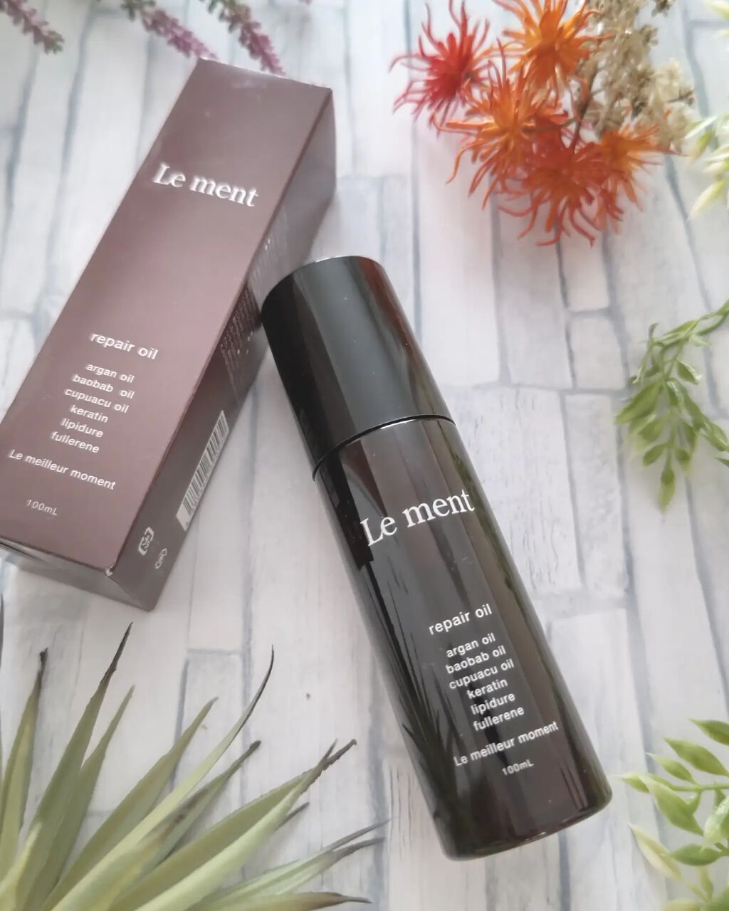 リペア オイル/Le ment/ヘアオイルを使ったクチコミ(1枚目)