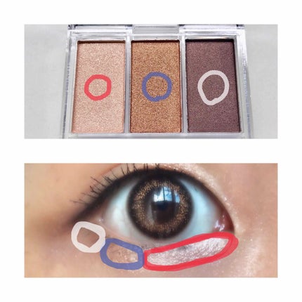 シングルカラー アイシャドウ/DHC/アイシャドウパレットを使ったクチコミ(3枚目)