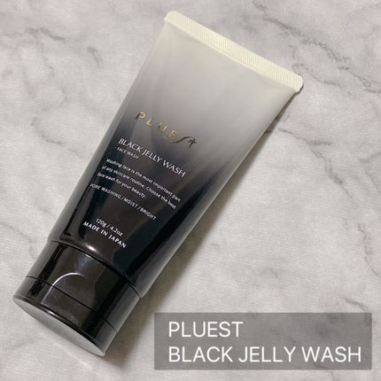 BLACK JELLY WASH(ブラックジェリーウォッシュ)/PLUEST/その他洗顔料を使ったクチコミ(2枚目)
