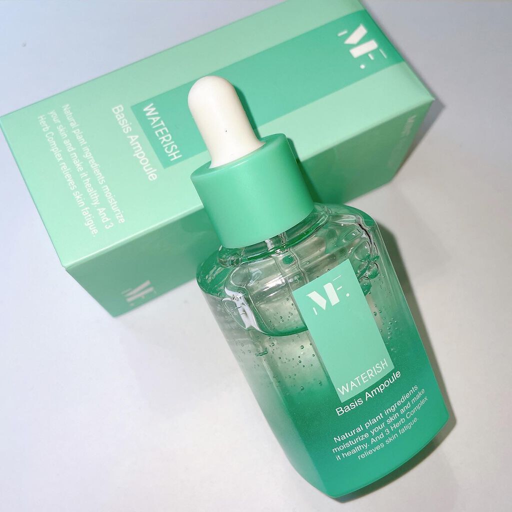 ウォータリッシュベーシスアンプル/MINT FACTORY/美容液を使ったクチコミ（1枚目）