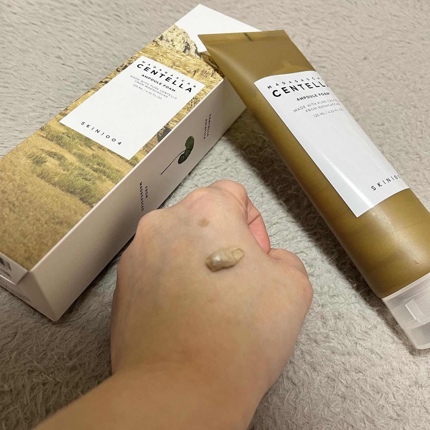 センテラ アンプルフォーム/SKIN1004/洗顔フォームを使ったクチコミ（2枚目）