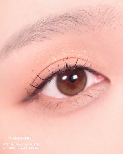 ソフトブラーリングアイパレット/wakemake/アイシャドウパレットを使ったクチコミ(6枚目)