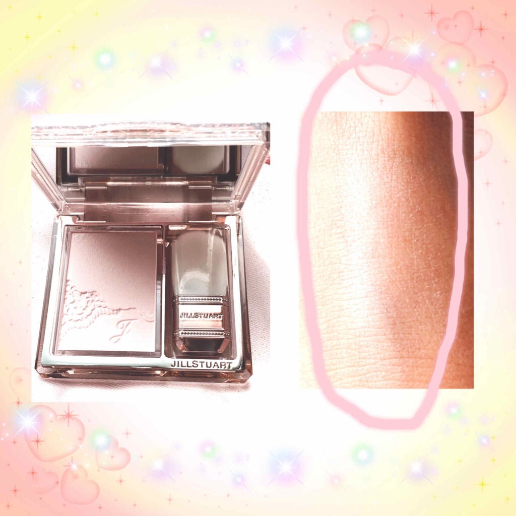 ハーフェイヴァリット フェイスパウダー(ハイライト&フェイスカラー)/JILL STUART/プレストパウダーを使ったクチコミ(3枚目)