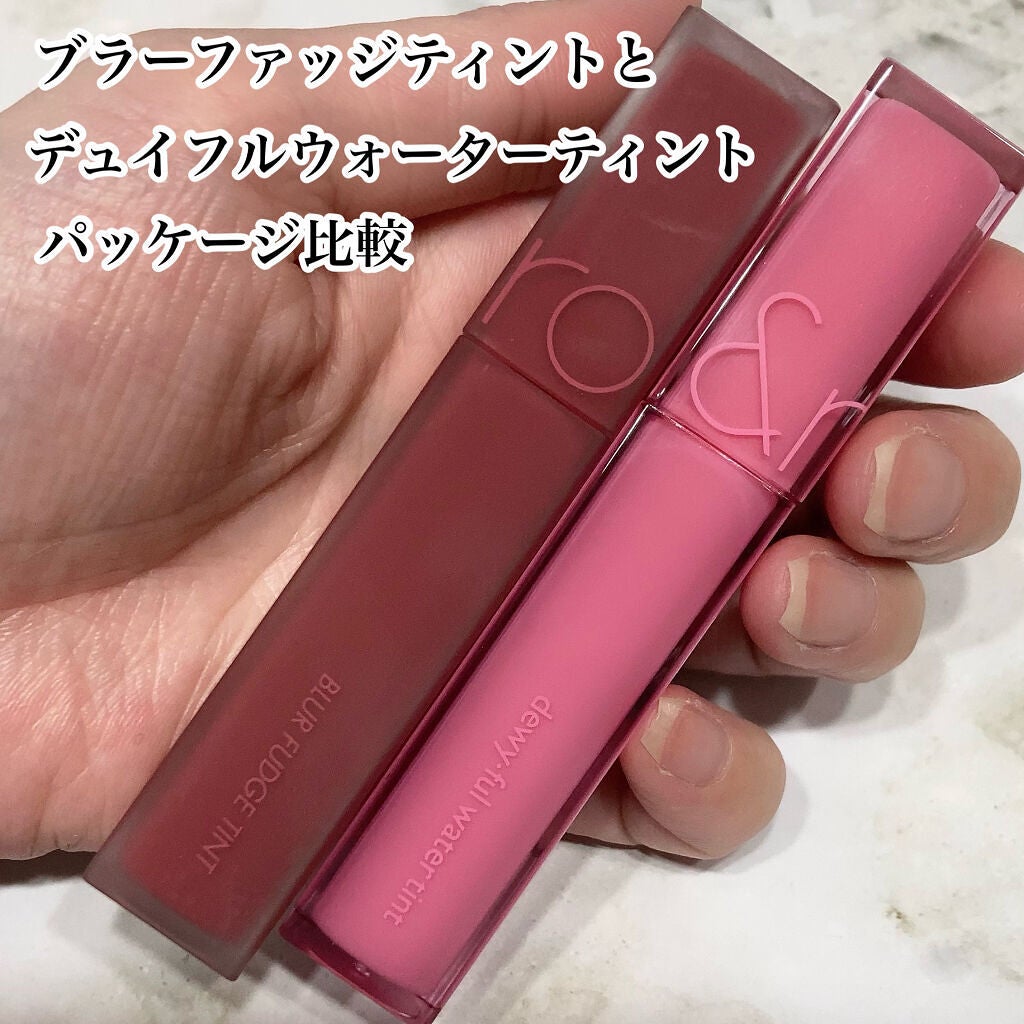 デュイフルウォーターティント/rom&nd/リップティントを使ったクチコミ(5枚目)