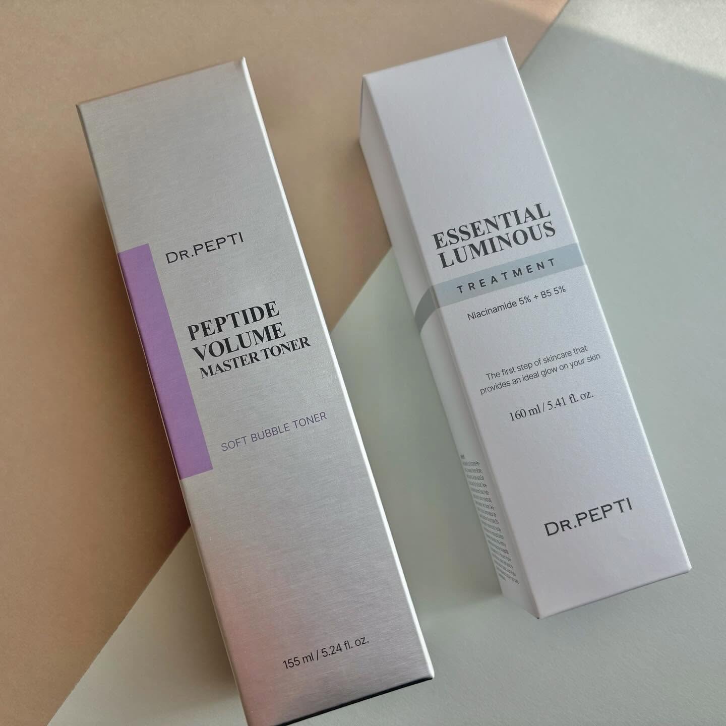 エッセンシャルルミナストリートメント/DR.PEPTI/化粧水を使ったクチコミ（2枚目）