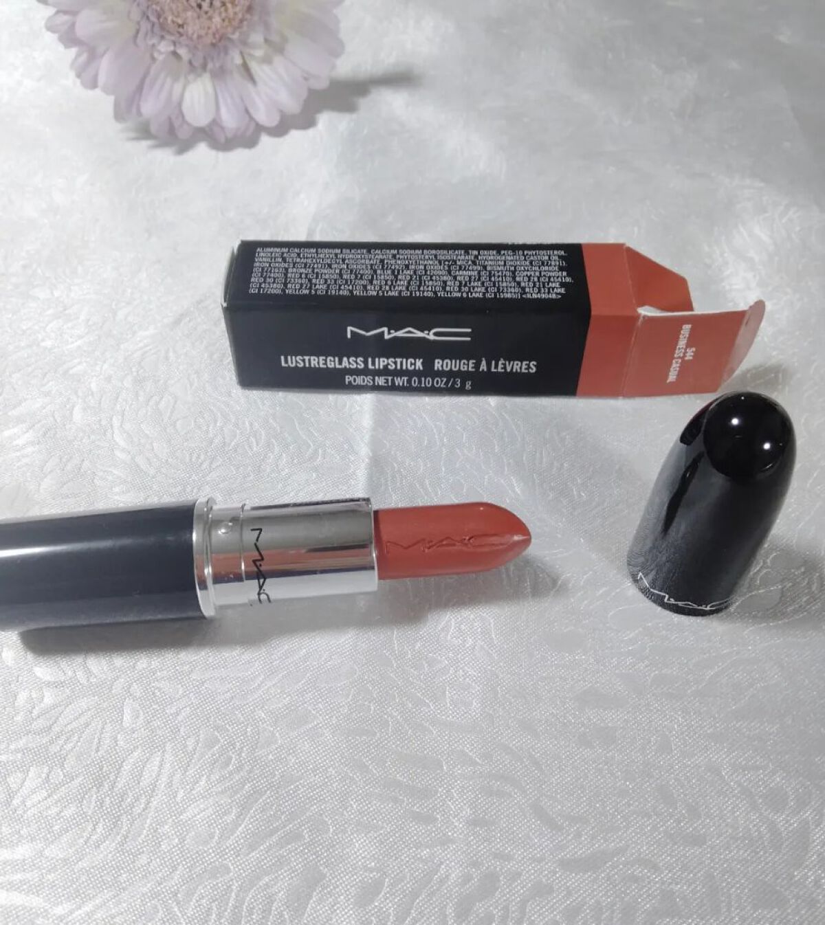 ラスターガラス リップスティック/M・A・C/口紅を使ったクチコミ（3枚目）