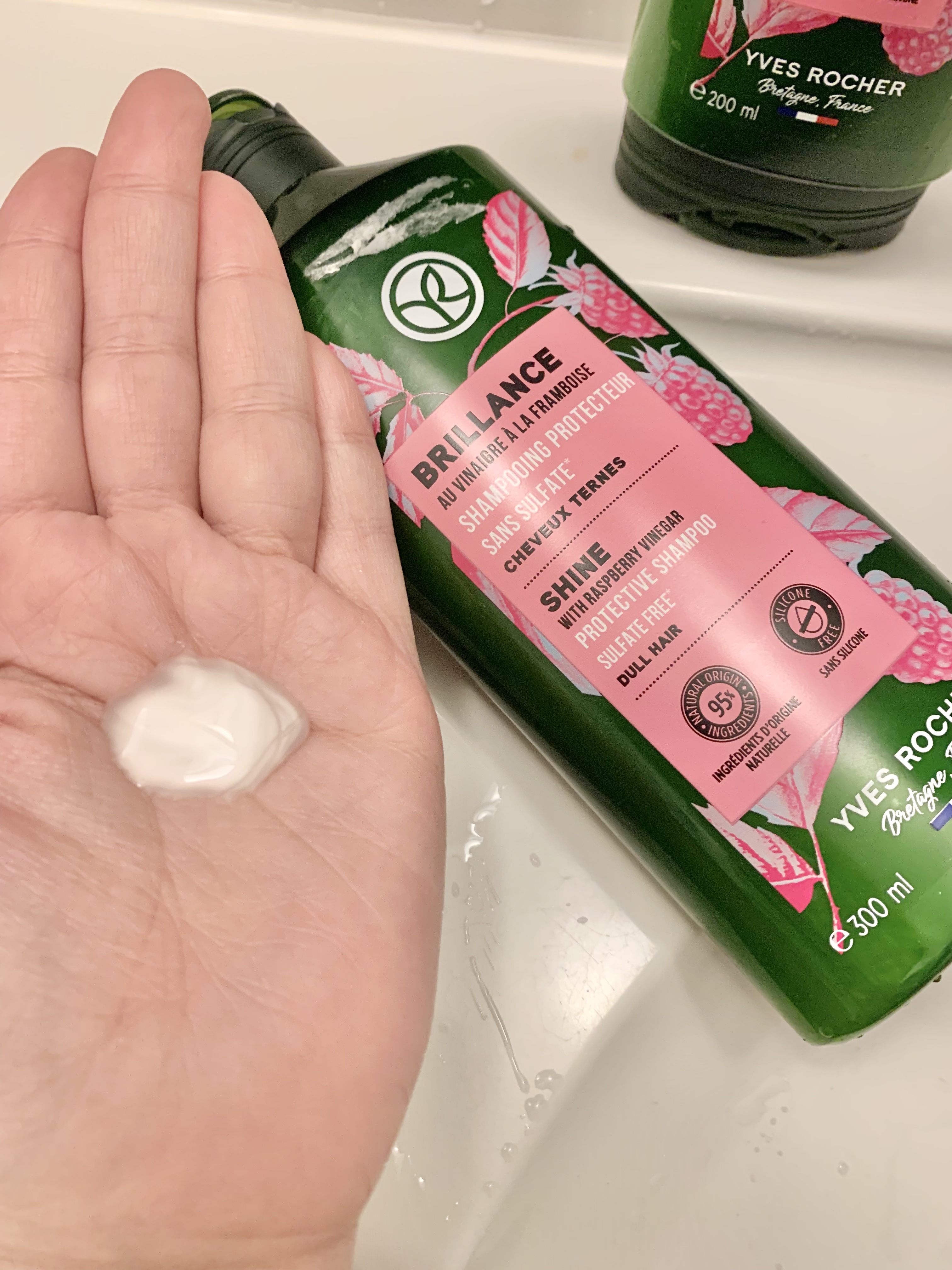 ヘルシースカルプ シャンプー/コンディショナー 〈シルキーシャイン〉 	コンディショナー（200ｍL）/イヴ・ロシェ/市販シャンプーを使ったクチコミ（2枚目）