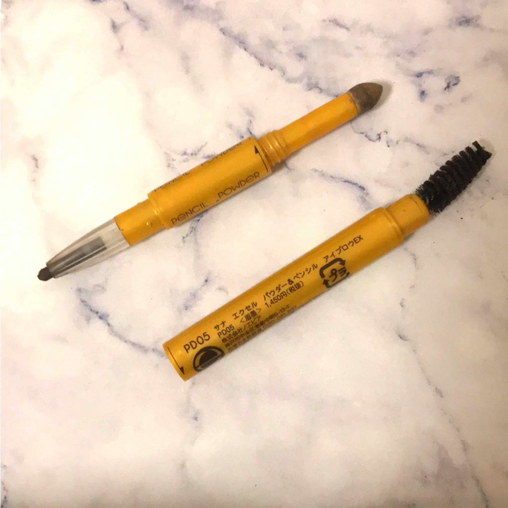 パウダー&ペンシル アイブロウEX/excel/アイブロウペンシルを使ったクチコミ(2枚目)