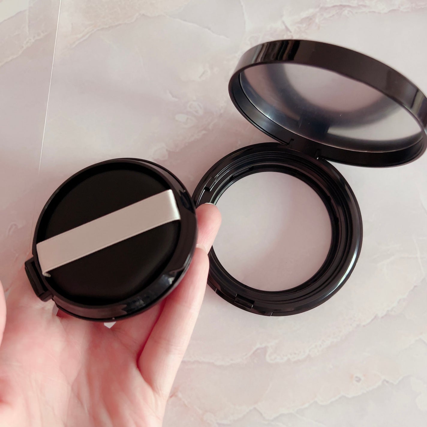 ドラマティックエッセンスクッション グロウ/マキアージュ/クッションファンデーションを使ったクチコミ(3枚目)