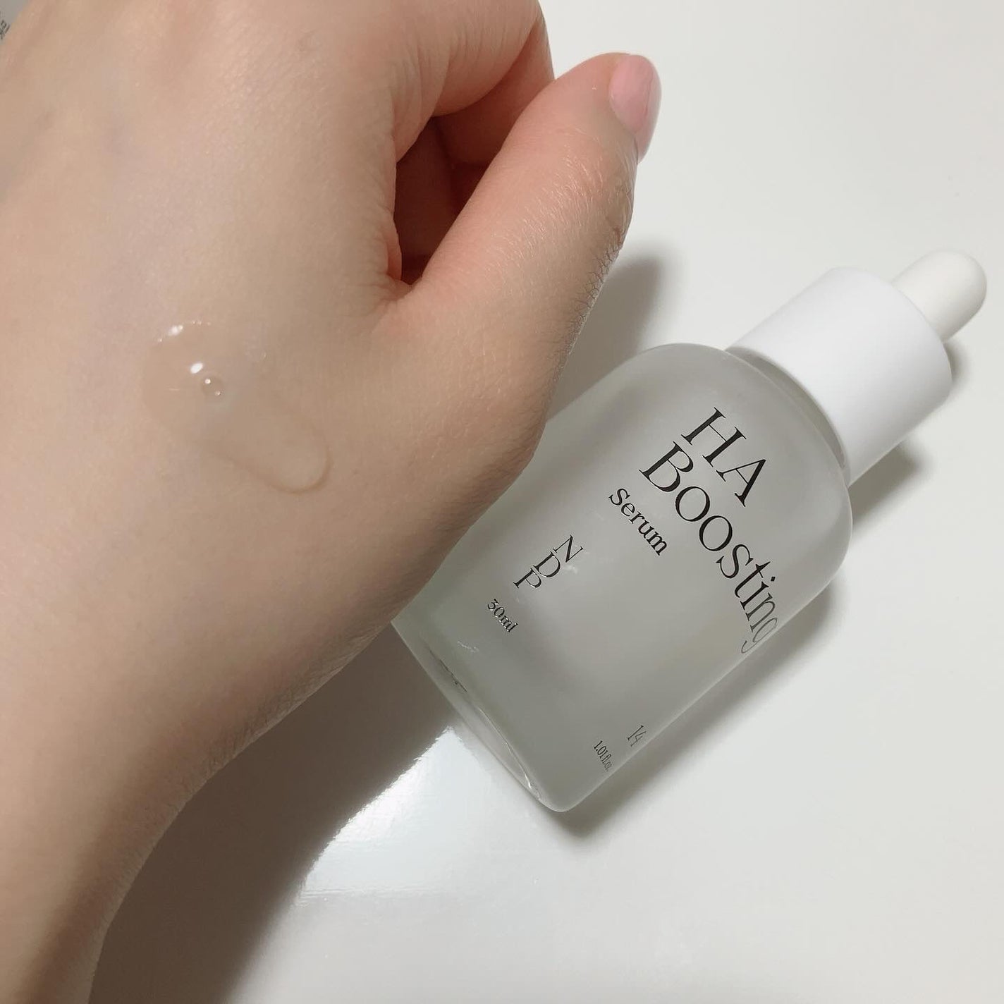 HA Boosting Serum /NATURAL DERMA PROJECT/ブースター・導入液を使ったクチコミ(4枚目)