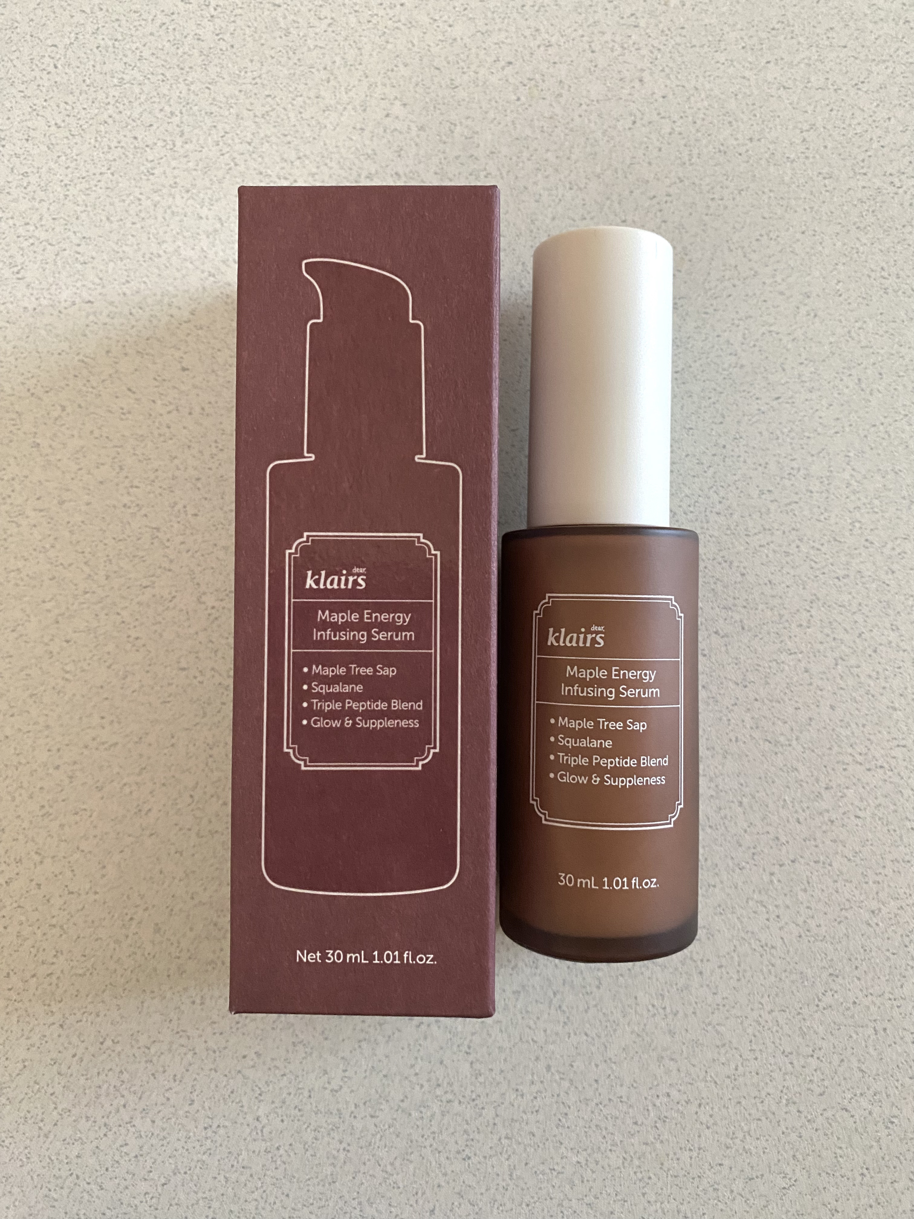 メープルエナジーインフュージングセラム/Klairs/美容液を使ったクチコミ（2枚目）
