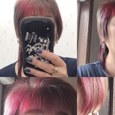 ヘアカラークリーム Vampire Red/マニックパニック/ヘアカラーを使ったクチコミ（3枚目）