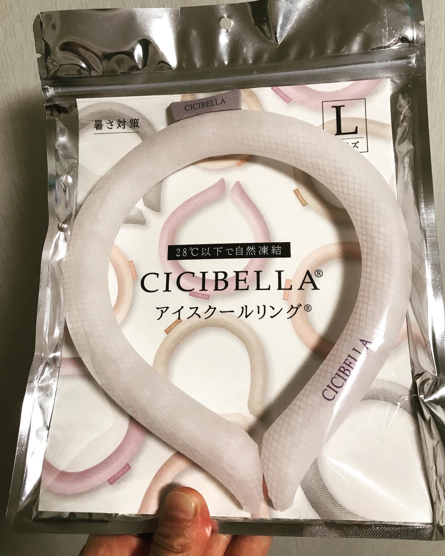 アイスクールリング/CICIBELLA/ボディグッズを使ったクチコミ（2枚目）