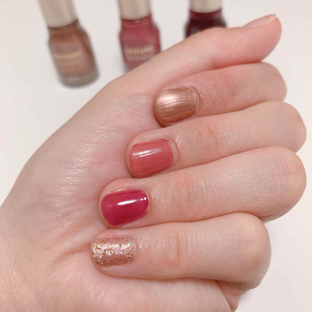 ネイル エナメル/ちふれ/マニキュアを使ったクチコミ(2枚目)