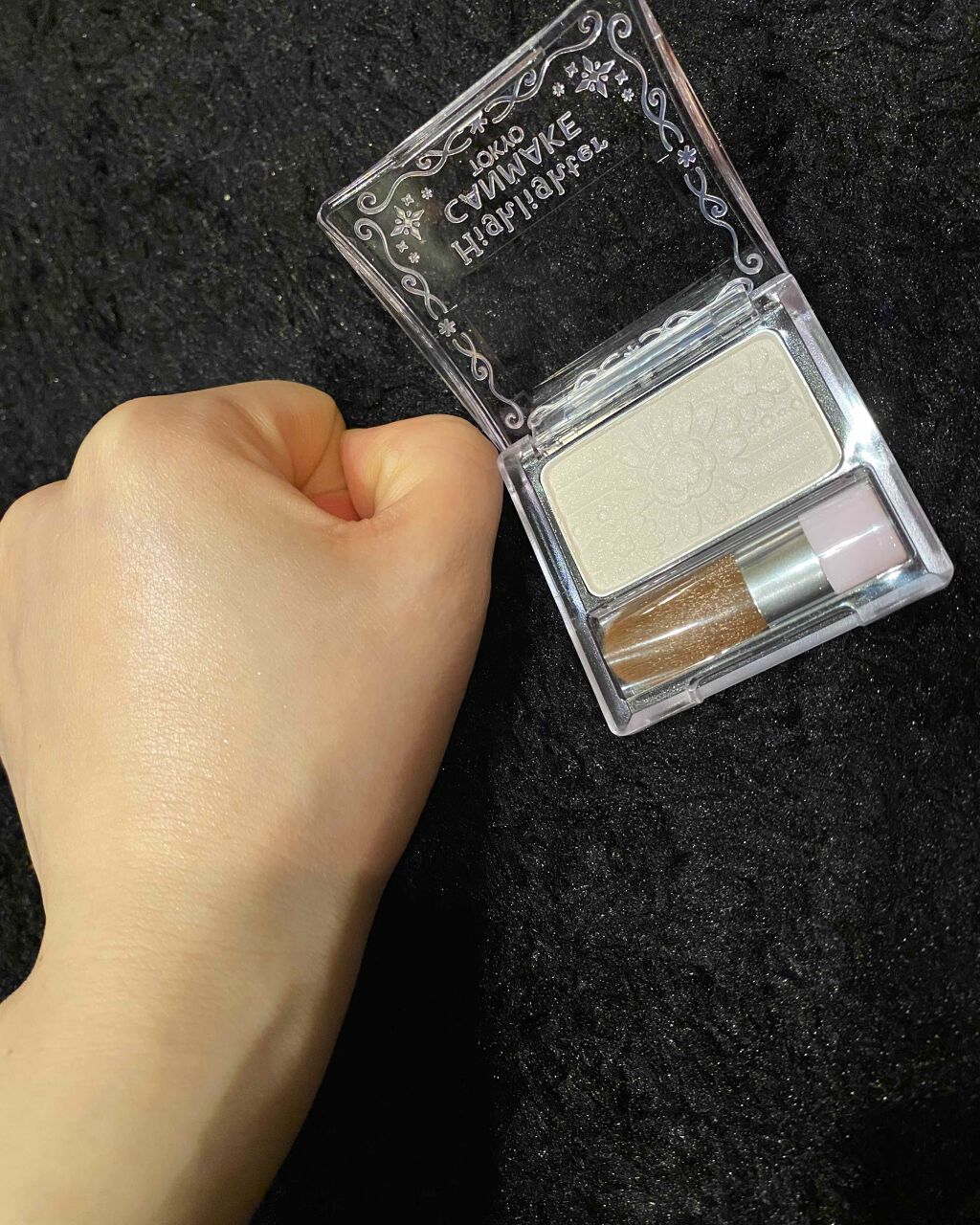 ハイライター/キャンメイク/パウダーハイライトを使ったクチコミ(3枚目)