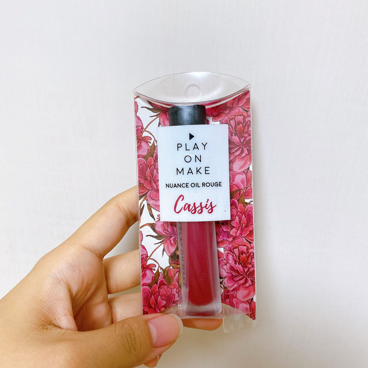 ニュアンスオイルルージュ(リップカラー)/play on make/リップグロスを使ったクチコミ（1枚目）