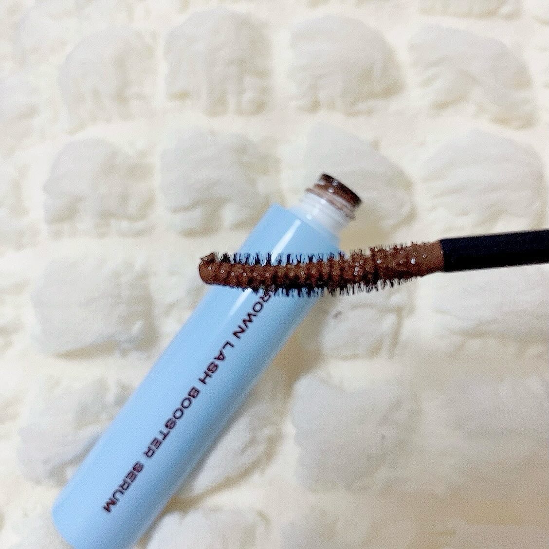 ブロウアンドラッシュブースターセラム/ENTROPY/マスカラを使ったクチコミ（2枚目）