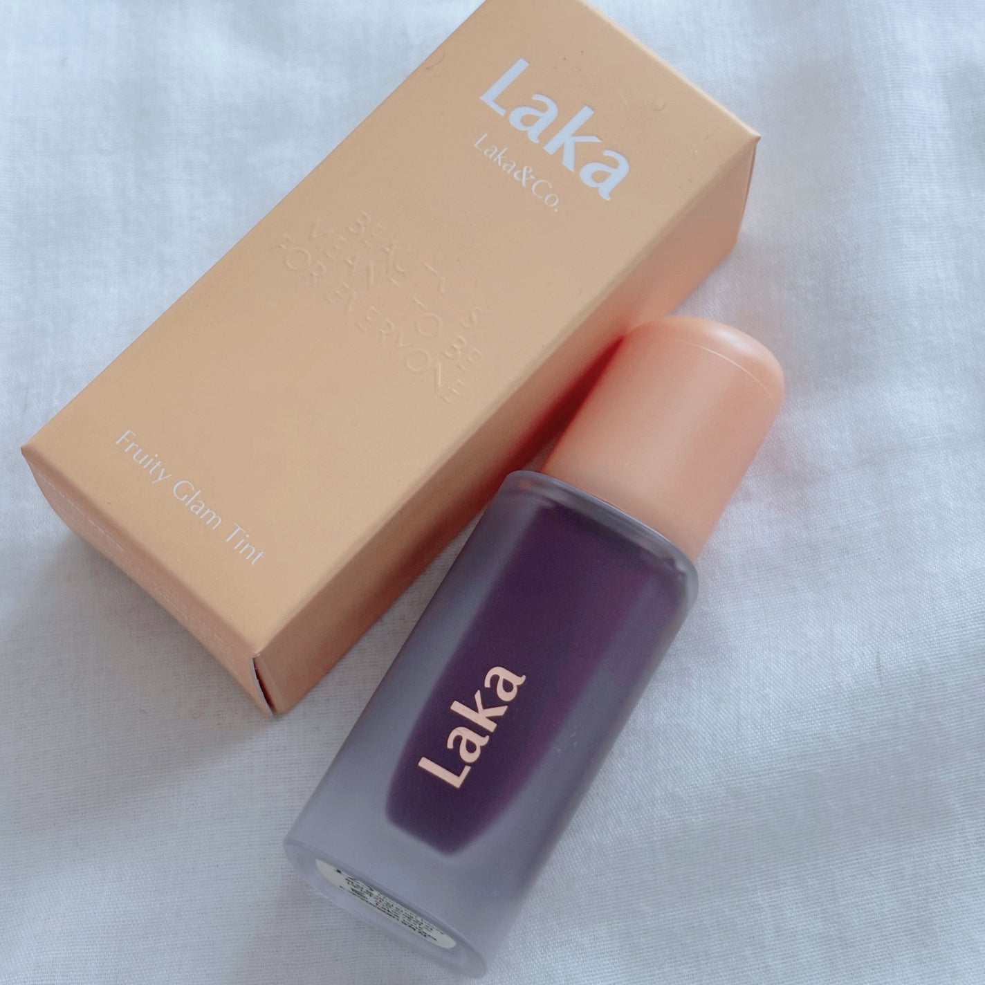フルーティーグラムティント/Laka/リップティントを使ったクチコミ(2枚目)