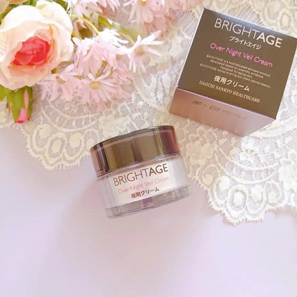 オーバーナイト ヴェールクリーム/BRIGHTAGE/フェイスクリームを使ったクチコミ(5枚目)