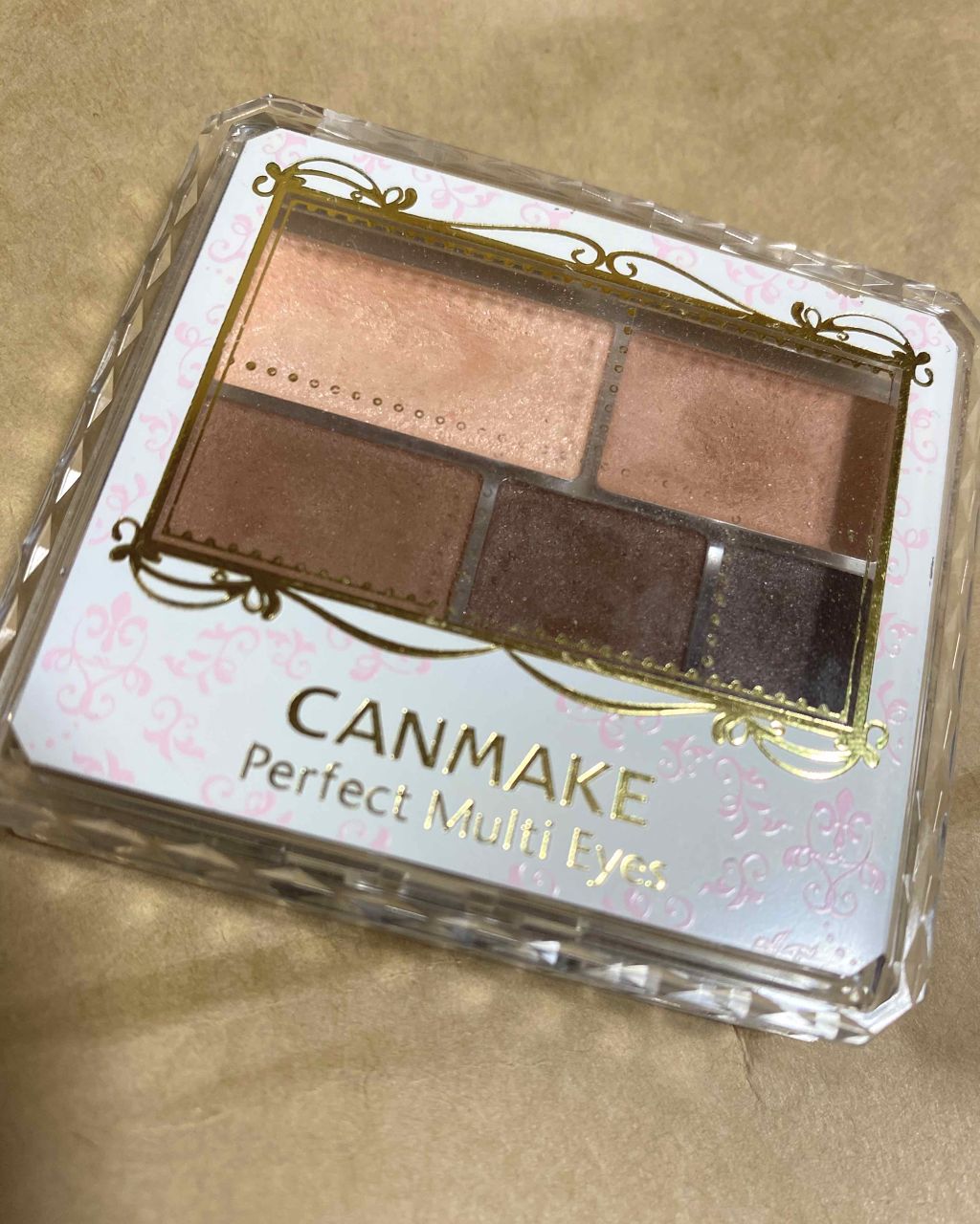 パーフェクトマルチアイズ/キャンメイク/アイシャドウパレットを使ったクチコミ（1枚目）