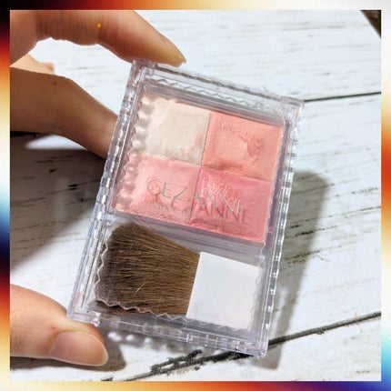 ミックスカラーチーク/CEZANNE/パウダーチークを使ったクチコミ(1枚目)