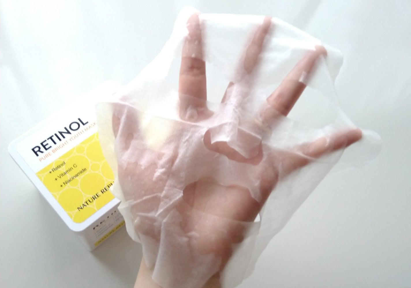 キューブマスク レチノール/ネイチャーリパブリック/シートマスク・パックを使ったクチコミ(3枚目)