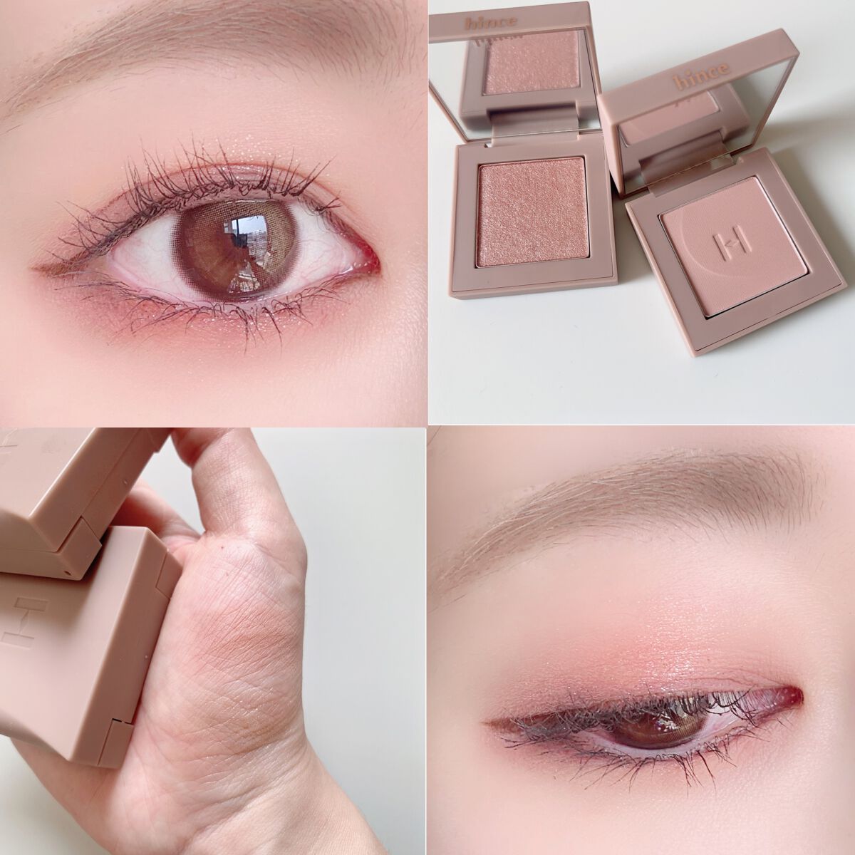 ニューデップスアイシャドウ/hince/単色アイシャドウを使ったクチコミ（1枚目）