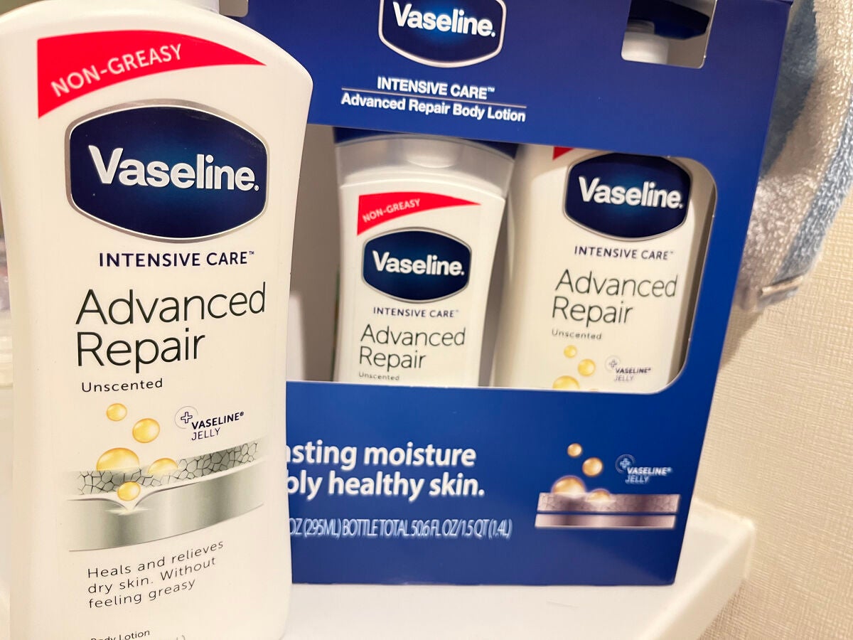 ヴァセリン アドバンスドリペア ボディローション 無香料/ヴァセリン/ボディローションを使ったクチコミ(1枚目)