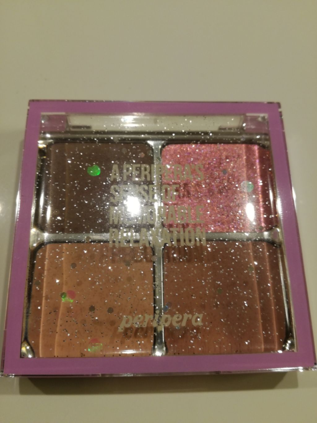 【限定】 ASMR シュガー ジェリー カラー パレット/PERIPERA/ジェル・クリームアイシャドウを使ったクチコミ(1枚目)