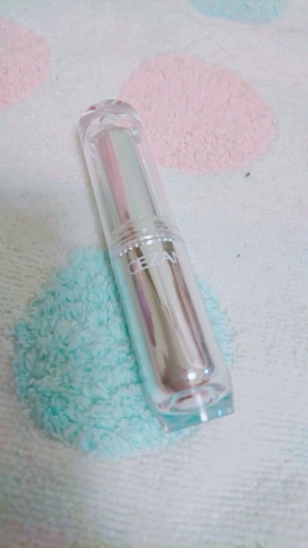 ラスティンググロスリップ/CEZANNE/口紅を使ったクチコミ（1枚目）