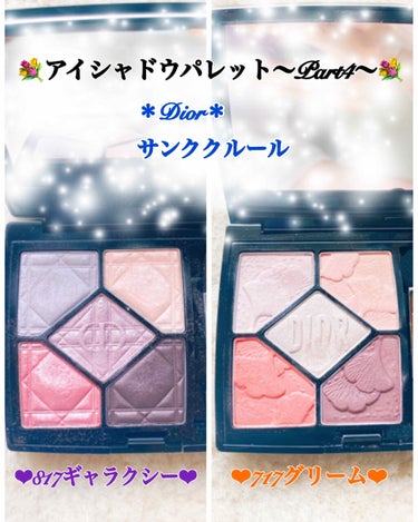 サンク クルール 817 ギャラクシー/Dior/アイシャドウパレットを使ったクチコミ（1枚目）