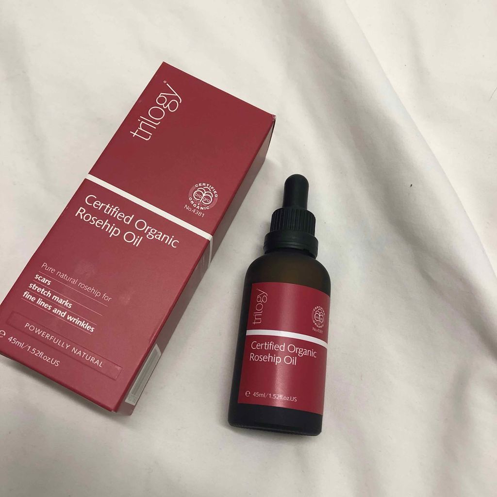 ローズヒップ オイル/trilogy/フェイスオイルを使ったクチコミ(1枚目)