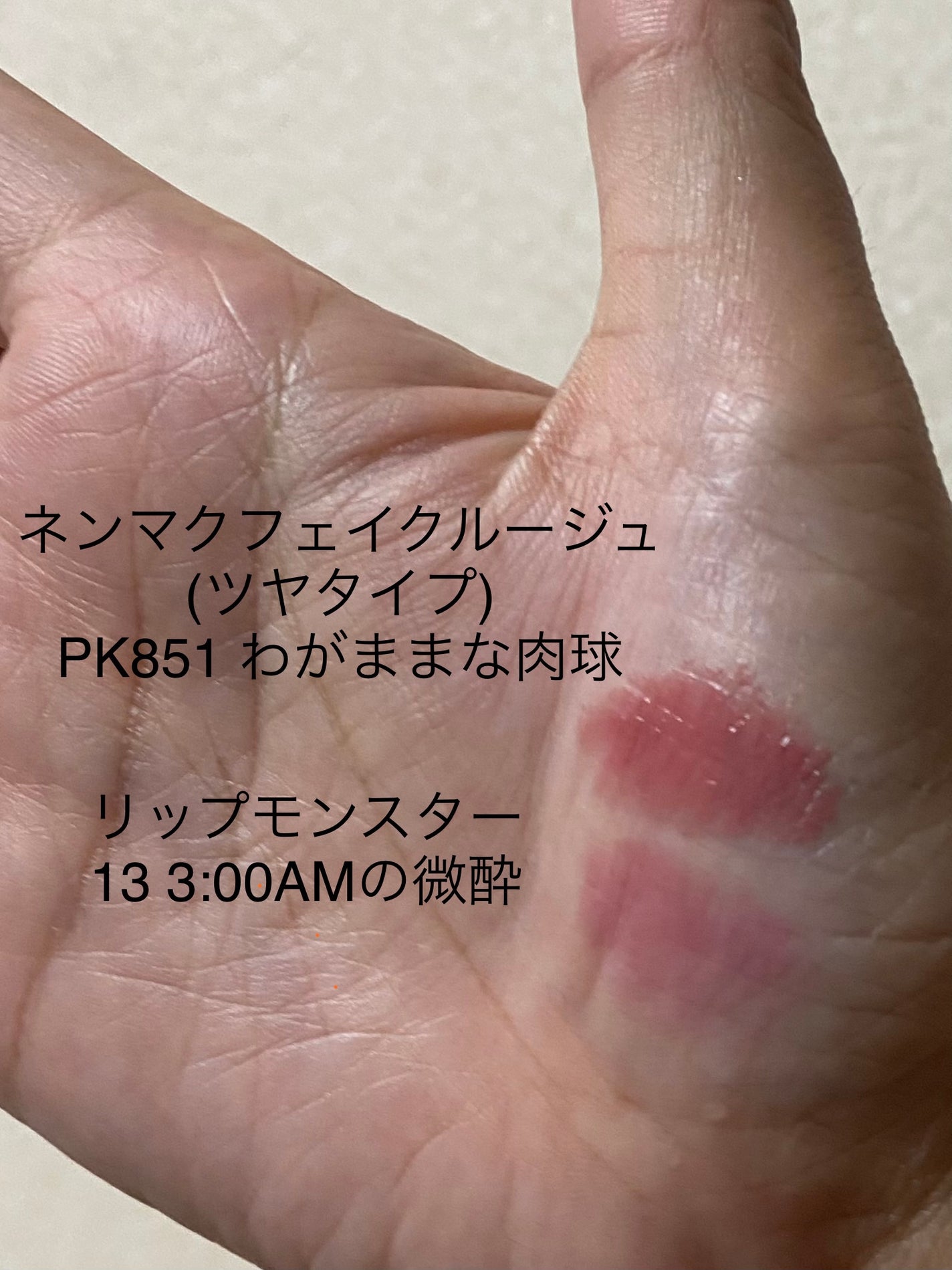 ネンマクフェイク ルージュ/Visée/口紅を使ったクチコミ(2枚目)