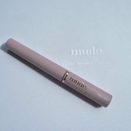 インスパイアスキニーカーリングマスカラ/mude/マスカラを使ったクチコミ(2枚目)