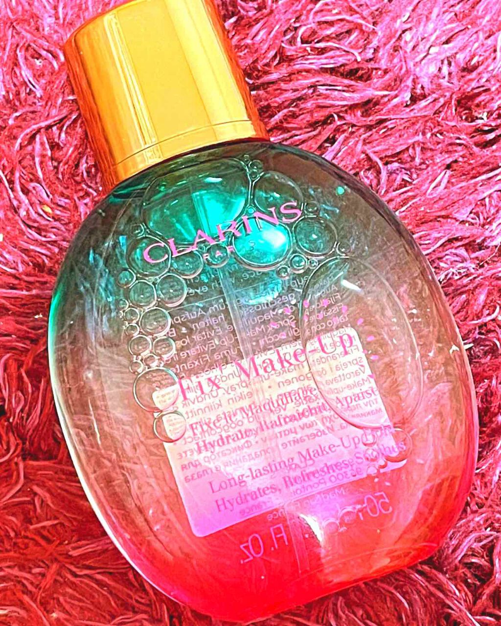 フィックス メイクアップ/CLARINS/ミスト状化粧水を使ったクチコミ(1枚目)