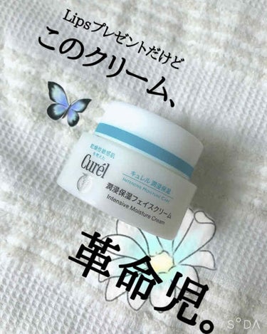 こんにちは！蓮華🦋です！

今日は、
Curel(キュレル)潤浸保湿フェイスクリーム
の紹介です🦋

この商品は、提供で頂いたものです。
届いてから10日間、朝と晩に使ってみた感想を載せようと思います！