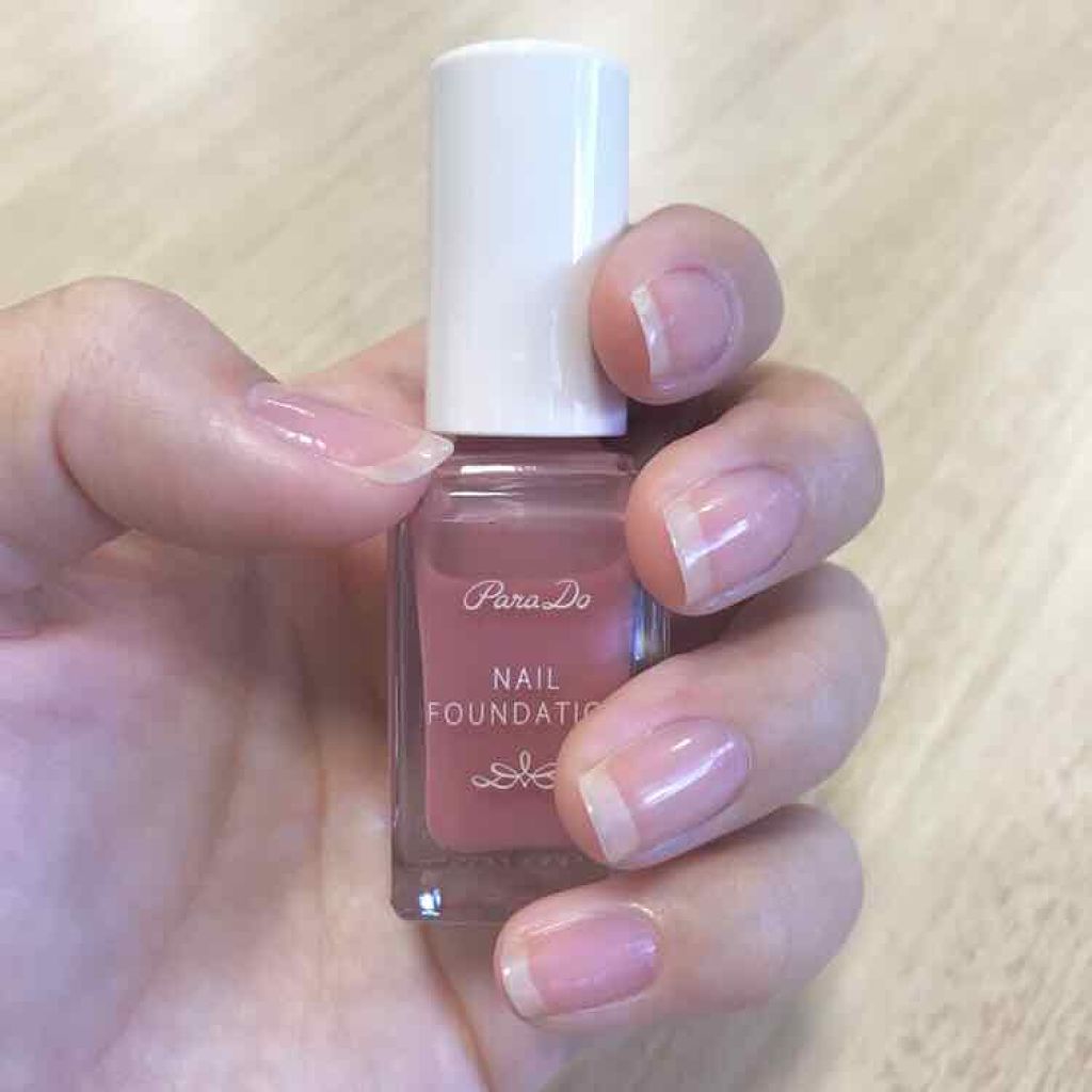 ネイルファンデーション/パラドゥ/マニキュアを使ったクチコミ（2枚目）