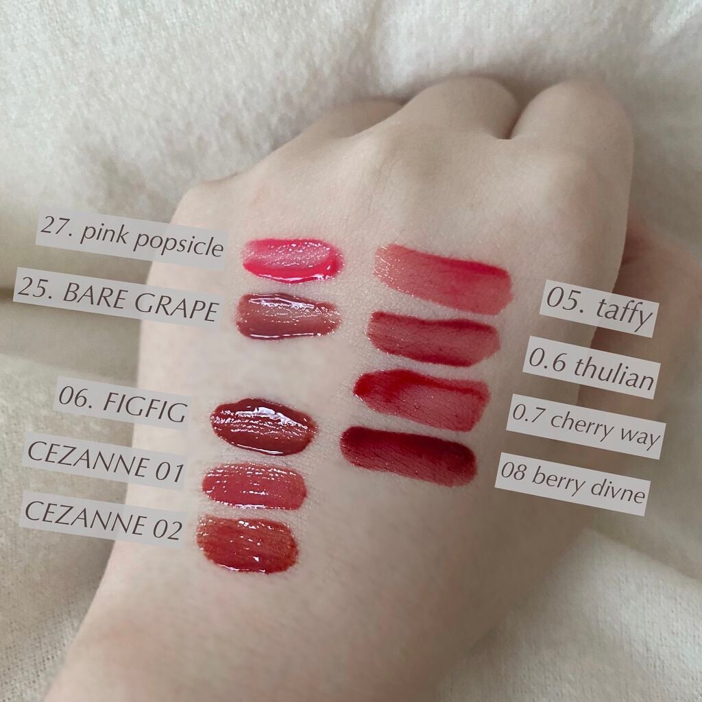 デュイフルウォーターティント/rom&nd/リップティントを使ったクチコミ(2枚目)