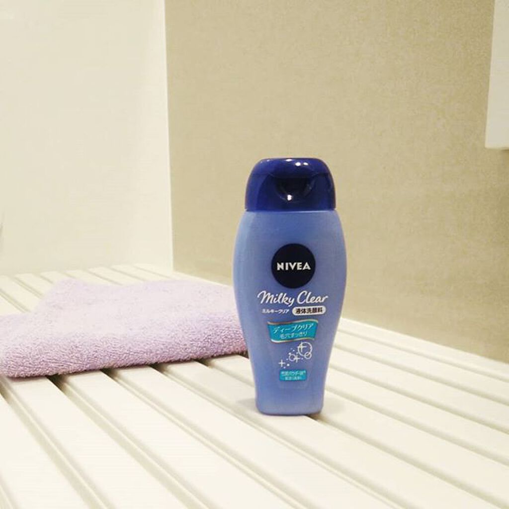 ニベア ミルキークリア洗顔料 ディープクリア/ニベア/洗顔フォームを使ったクチコミ（3枚目）