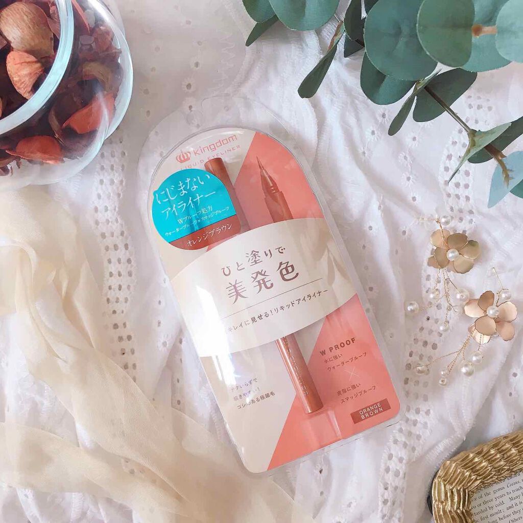 リキッドアイライナーWP /キングダム/リキッドアイライナーを使ったクチコミ(1枚目)