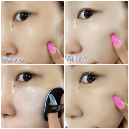 ブルートーンアップクッション/EMROSÉ/クッションファンデーションを使ったクチコミ(4枚目)