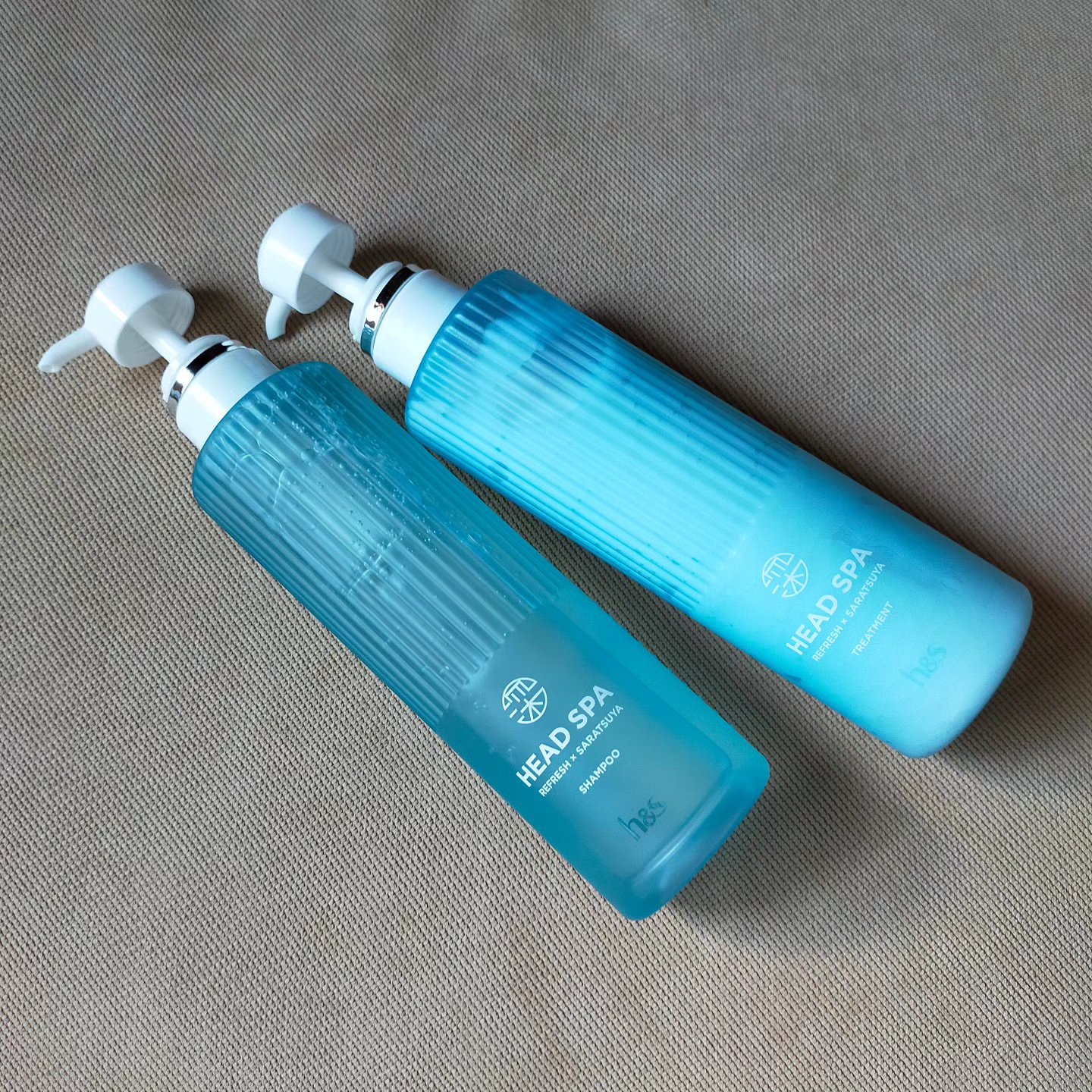 リフレッシュ × さらつや シャンプー/トリートメント/h&s/市販シャンプーを使ったクチコミ（1枚目）