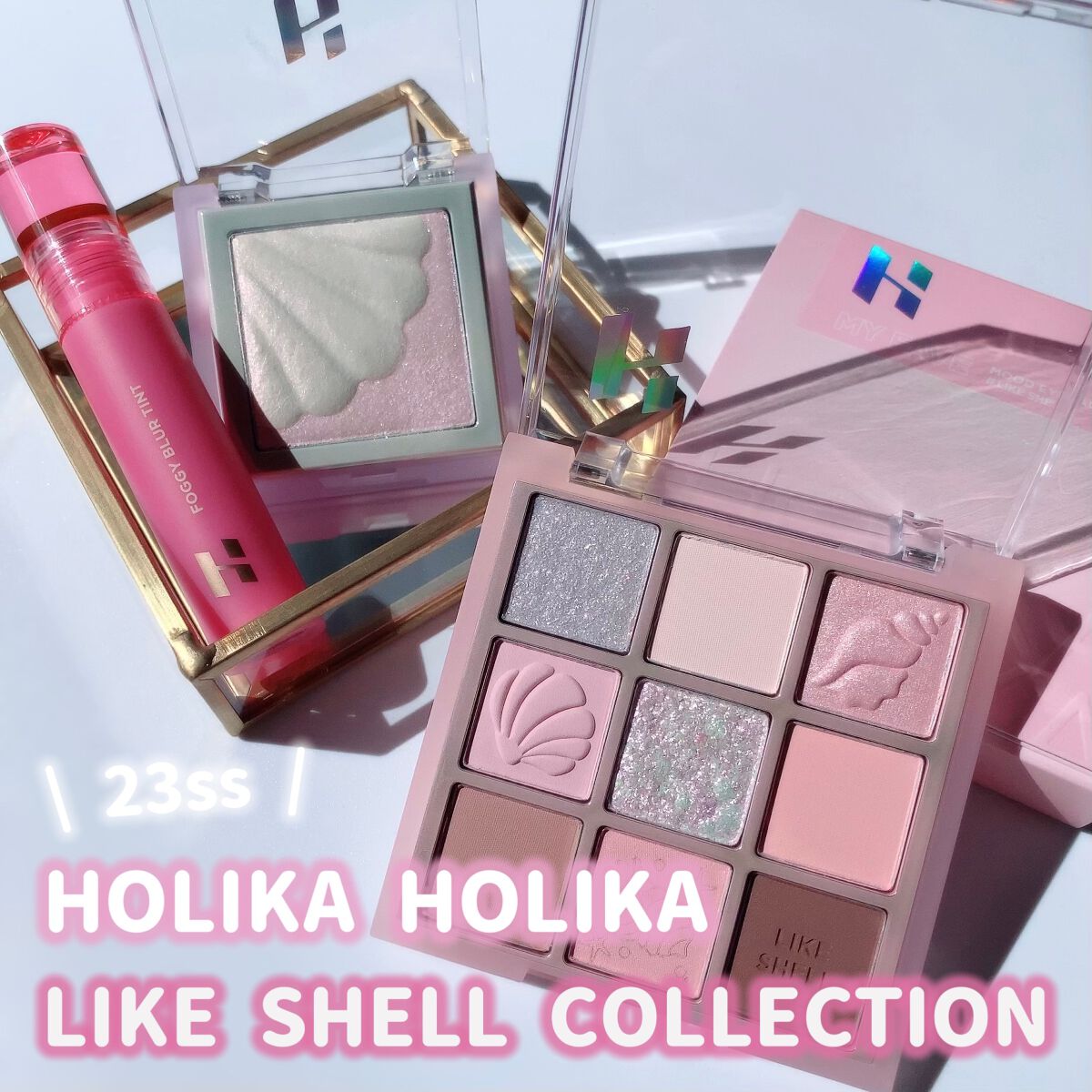 マイフェイブムードアイパレット 9カラー/HOLIKA HOLIKA/アイシャドウパレットを使ったクチコミ（1枚目）