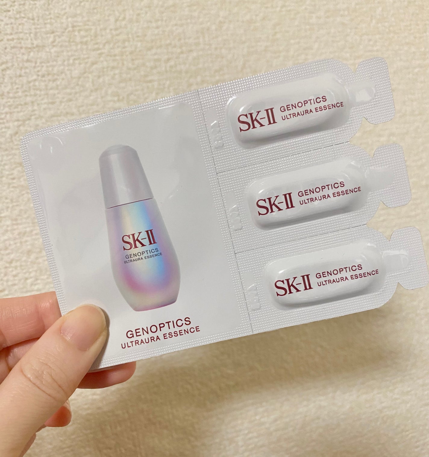 ジェノプティクス オーラ エッセンス/SK-II/美容液を使ったクチコミ(1枚目)
