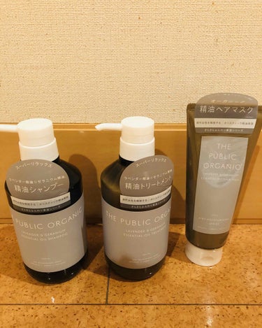 スーパーポジティブ シャンプー DRS／ヘア トリートメント DRS/THE PUBLIC ORGANIC/シャンプー・コンディショナーを使ったクチコミ（1枚目）