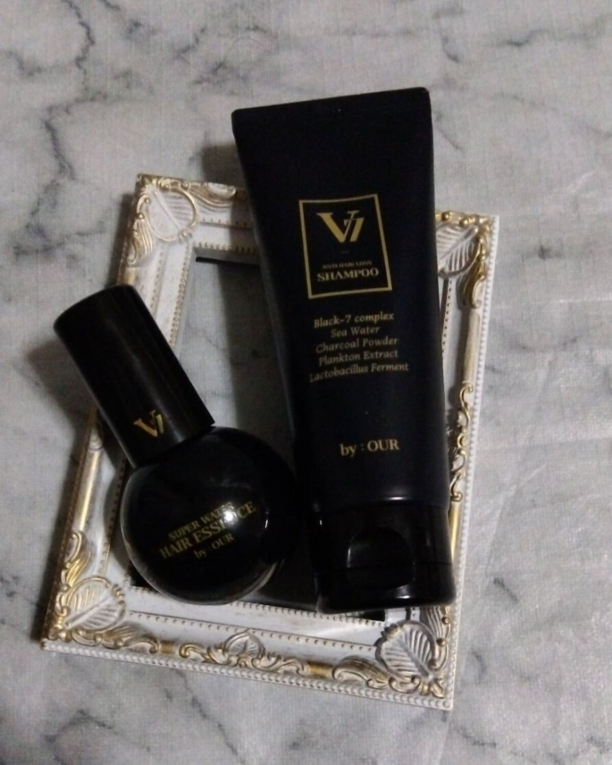 V7 スーパーウォーター ヘアエッセンス/by : OUR/アウトバストリートメントを使ったクチコミ（3枚目）